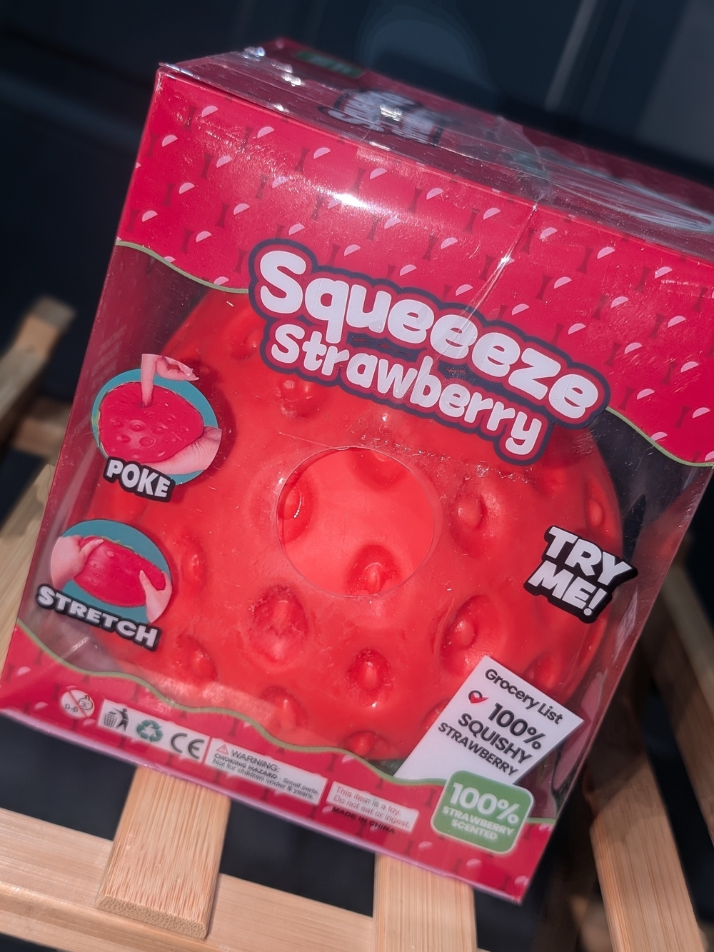 Jumbo Strawberry Squishy